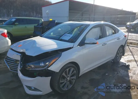 2019 Hyundai Accent Limited from USA, damaged, VIN 3KPC34A39KE049812